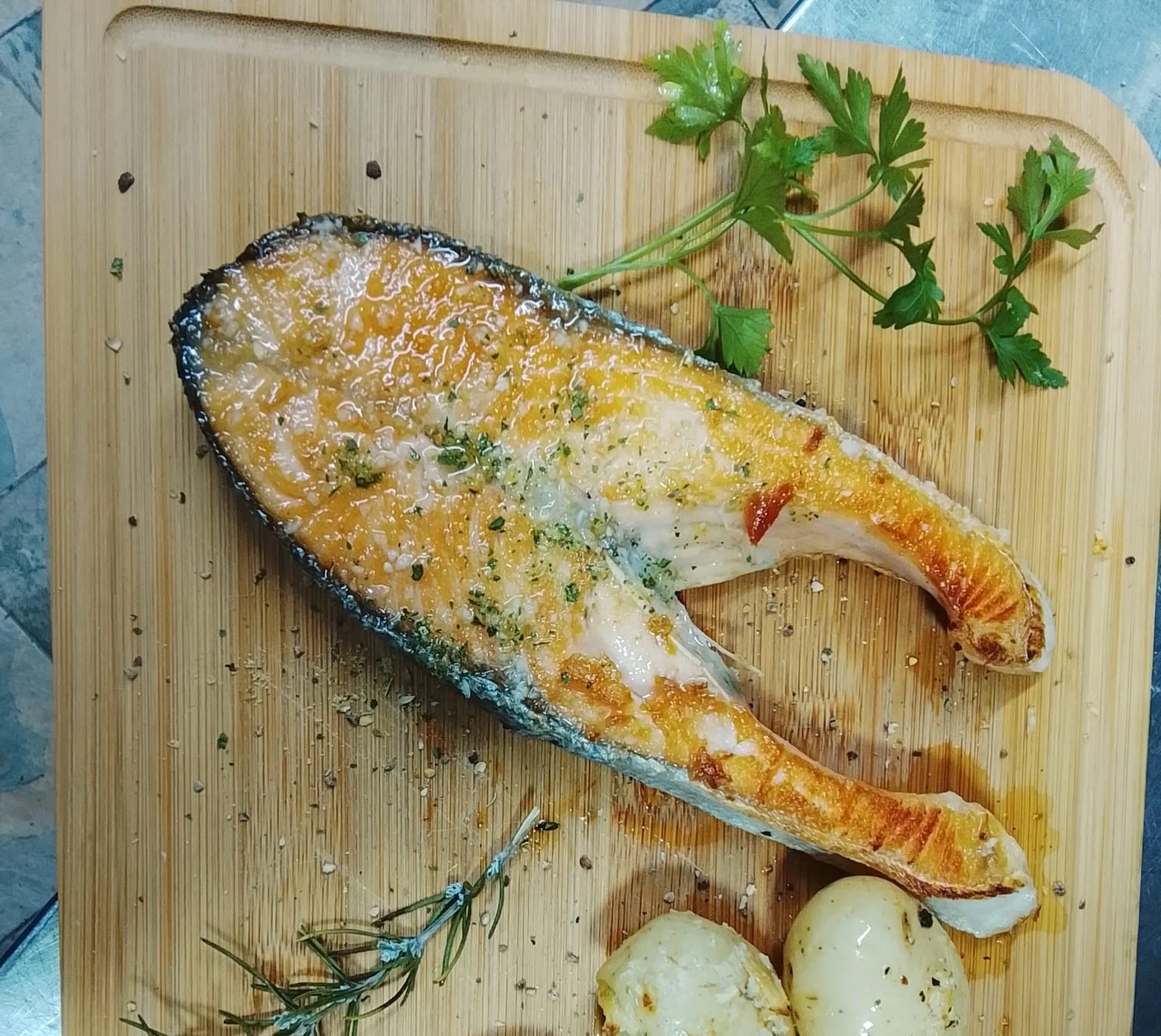 Grilled Salmon